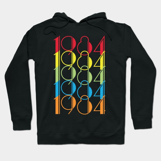 VINTAGE T-SHIRT Birthday 1984 Hoodie by soufibyshop